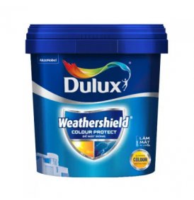 Sơn ngoại thất Dulux Weathershield Colour Protect bề mặt bóng E023 lon 5L