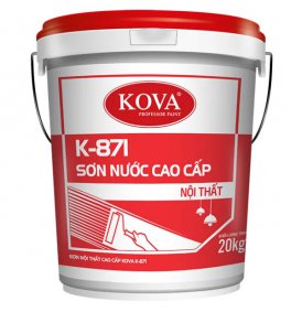 Sơn nước bóng cao cấp trong nhà Kova K-871 thùng 20KG