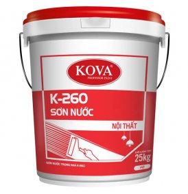 Sơn nước nội thất không bóng KOVA K-260 THÙNG 25KG