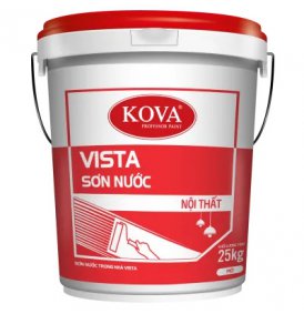 Sơn nước nội thất không bóng KOVA VISTA THÙNG 5KG